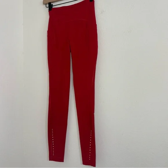 Lululemon Swift Speed High-Rise Tights leggings in red size 2 - Picture 8 of 15